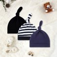 thumbnail image 2 of Toddler Boys Girls Beanie Hat Baby Hat Thin Pullover Cap Hat Baby Cap Ski Hat Winter Warmth Boys Girls Ski Cap, 2 of 5