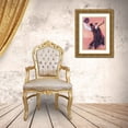 thumbnail image 3 of Unknown 11x14 Gold Ornate Wood Framed with Double Matting Museum Art Print Titled - Dance Finale, 3 of 4