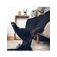 thumbnail image 4 of Luxtrada - 3 pares de calcetines de seda para hombre, transparentes, de vestir, ultrafinos, a rayas, para verano, color café, 4 of 5