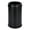 Matte black, open-back, variant on 17 Gallon/65L Commercial Swing Top Trash Can, Heavy Duty Brushed Stainless Steel Kitchen Garbage Can, Large Capacity Waste Bin for Office, Restaurant, Patio, Outdoor Use, White