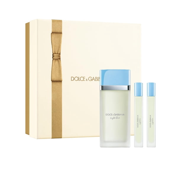 Dolce&Gabbana New Light Blue Giftset para mujer, Eau de Toilette Spray 100 ml / 3.3 fl.oz,