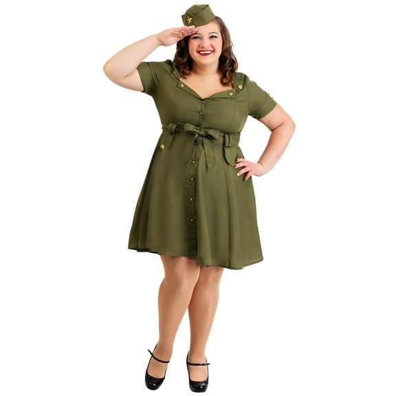 Plus Size Vintage Combat Cutie for Women
