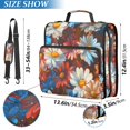 thumbnail image 2 of FORMRS Zipper Binder with Shoulder Strap 2-inch Ring 500 Sheet Capacity File Bag, Vibrant Floral, 2 of 5