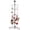 Bronze, variant on 70 Inch Christmas Stocking Holder Stand with 8 Hooks, Adjustable Metal Stocking Hanger Stand for Floor, Xmas Stocking Rack for Holiday Decor, Easy Assembly, Gold
