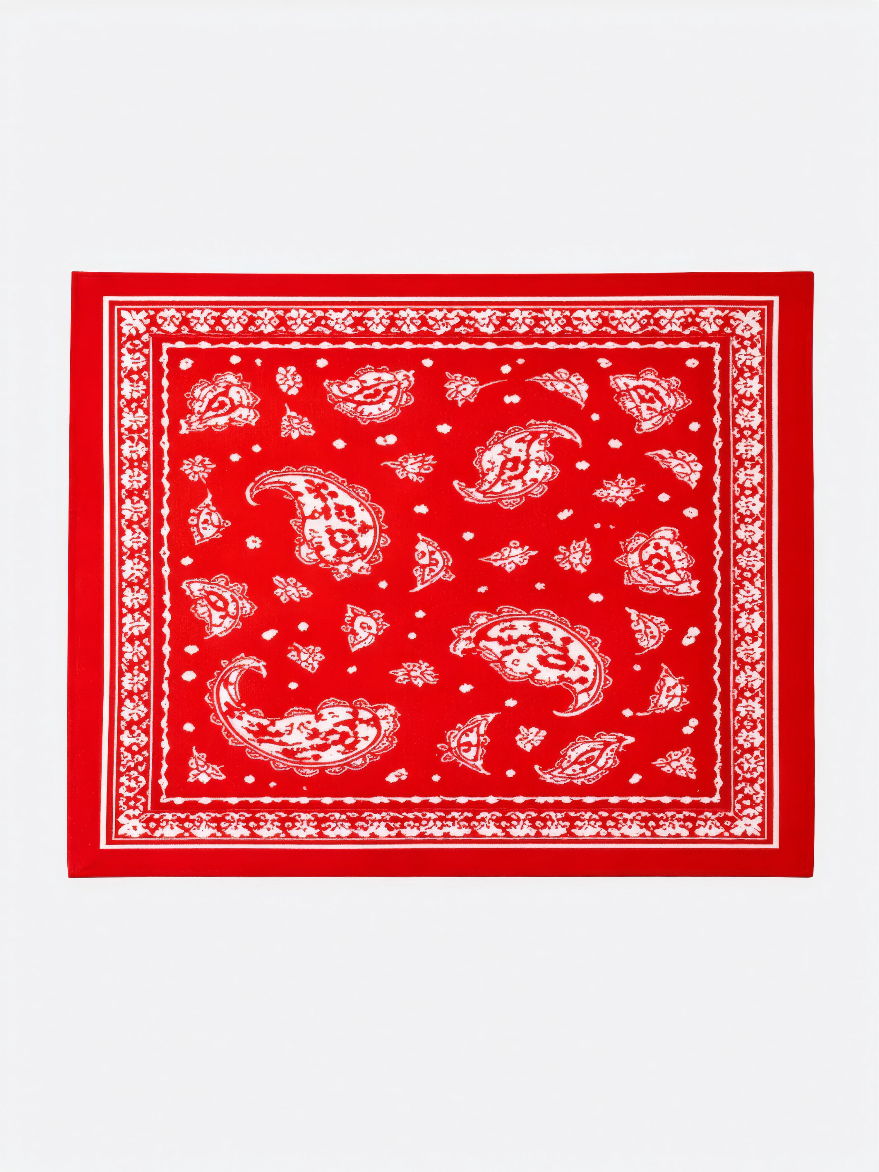 Time and Tru Women's Americana Bandana, Red Rooster