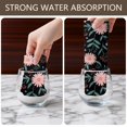 thumbnail image 6 of 2 Pcs Pioneer Flower Floral Print Pattern Kitchen Towels, Funny Microfiber Dish Towel Set, 18" X 26" Tea Towels, 6 of 6
