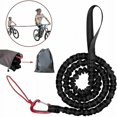 thumbnail image 1 of Children's Mountain Bike Tow Rope Elastic Rope for Children, Parent-Child Traction Rope, The Black Tow Rope for Bicycle, Cycles, Electric Bike, 1 of 5