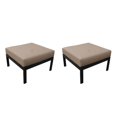 thumbnail image 2 of Kathy Ireland Madison Copper Aluminum Frame Ottoman 2 Per Box in Wheat, 2 of 2
