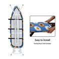 thumbnail image 4 of HELLHERO Ironing Board Cover Snug Fit Soft and Comfortable 15x54 Inches Ironing Board Protector Cover Soft Replacement Accessories, 4 of 5