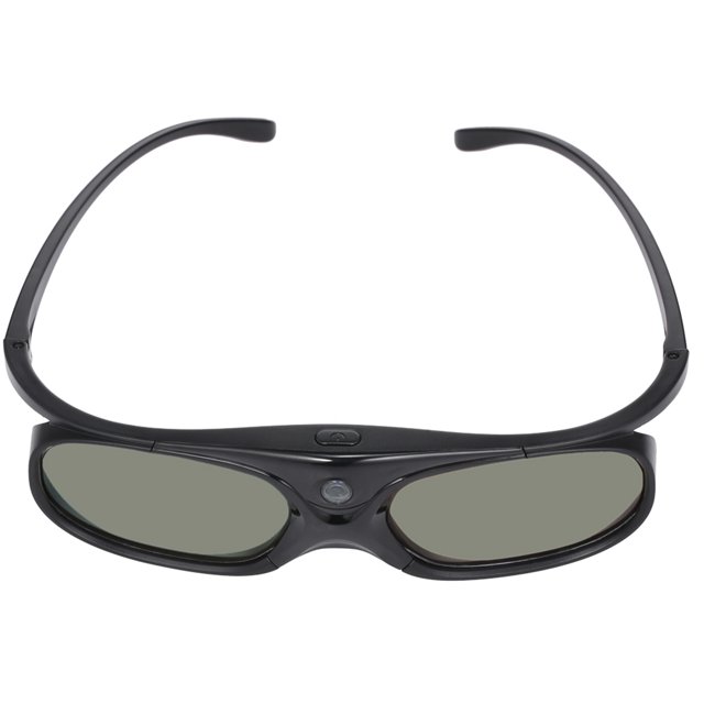 Volet Actif Lunettes 3D GL2100 - Compatible avec Projecteurs DLP, Taux de Rafraîchissement 96-144Hz, Autonomie 55h, Temps de Réponse 2ms, Transmission 38 %, Design Léger 32.3g, Noir - Inclus
