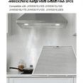 thumbnail image 4 of 2pcs WB02X24872 Range Hood Grease Filter for Range Hood JVW5301BJTS JVW5301EJES JVW5301FJDS JVW5301SJSS JVW5301SJ1SS, 4 of 6
