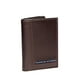 thumbnail image 1 of Cartera Tommy Hilfiger de piel triple para hombre marrón, 1 of 3