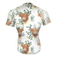 thumbnail image 4 of joogoo Highland Cattle Leaves-h1 Pattern Men's Cycling Jerseys Mountain Bike Short Sleeve Tops M, 4 of 7