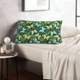 thumbnail image 6 of Fotbe tropical butterflies and plants Pattern Pillow Cases - Envelope Closure - Luxury, Extra Soft, Cooling Pillow Covers - Wrinkle, Fade, Stain Resistant-14"x20", 6 of 6