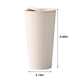 thumbnail image 3 of Mini bote de basura para automóvil con tapa abatible oscilante | Cubo de basura de plástico compacto para puerta de coche, portavasos, escritorio | Tapa Extraíble Bloqueadora de Olores, Fácil, 3 of 7