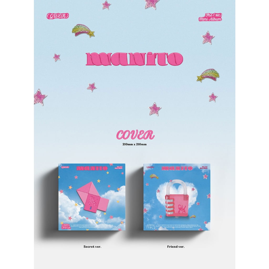 QWER - [MANITO] 1st Mini Album FRIEND Version - Walmart.com
