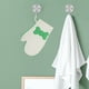 thumbnail image 5 of Guantes Exfoliantes de Ducha 1 Pc Únicos para Baño 8.66"x6.1" Verde Beige, 5 of 6