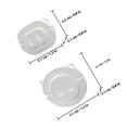 thumbnail image 2 of BRIGHTFUFU 1 Set Outlet Safety Plugs Plastic White for Home Use with High Strength, 2 of 8