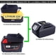 thumbnail image 2 of DM18M Adaptador de Batería con Toma de Carga USB para Batería de Litio de 20V y Milwaukee de 18V M18 Convertida en Batería Makita de 18V BL1830 BL1840 BL1850 (Solo Adaptador), 2 of 15