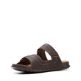 thumbnail image 4 of Clarks Sandale Plate Crestview, Cuir Brun Foncé, 10.5 Moyen, 4 of 7