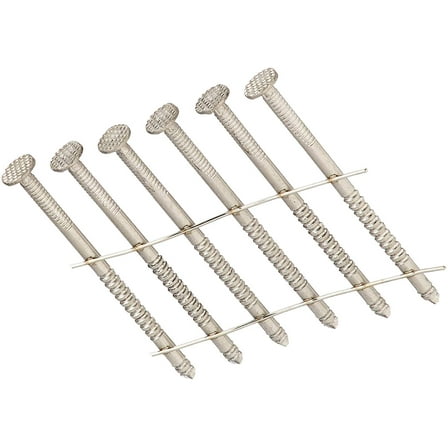 Simpson Strong-Tie 3D 1-3/4 in. Siding Coated Stainless Steel Nail Round Head 1 lb