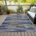 thumbnail image 6 of Addison Rugs Chantille Indoor/Outdoor Transitional Geometric, Abstract Lavender Washable Rectangle Rug, 5' x 7'6", 6 of 6
