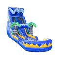 thumbnail image 1 of XJUMP  Surf Beach Inflatable Single Lane Water Slide, 1 of 8