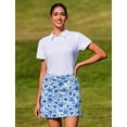 thumbnail image 3 of Ekouaer Skort Golf Skirts for Women Tennis Athletic Skirt Inner Shorts Pocket Floral Running Workout Sports Skorts, 3 of 6