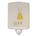 thumbnail image 1 of Carolines Treasures BB5743CNL Alphabet R for Rabbit Ceramic Night Light, 1 of 1