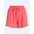 thumbnail image 5 of Scoop Women's and Women's Plus Scubaknit Seamed Shorts, 4.5'' Inseam, Sizes XS-4X, 5 of 5