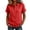 A-Red, variant on Tqcoqu Womens Cotton Linen Button Down Shirts,Casual Short Sleeve Solid Summer Blouses Tops with Pocket,Black Women's M-XXXL