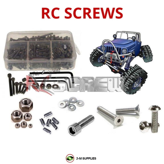 RCScrewZ Stainless Steel Screw Kit rc4wd003 for RC4WD Timber Wolf RC Car | SET