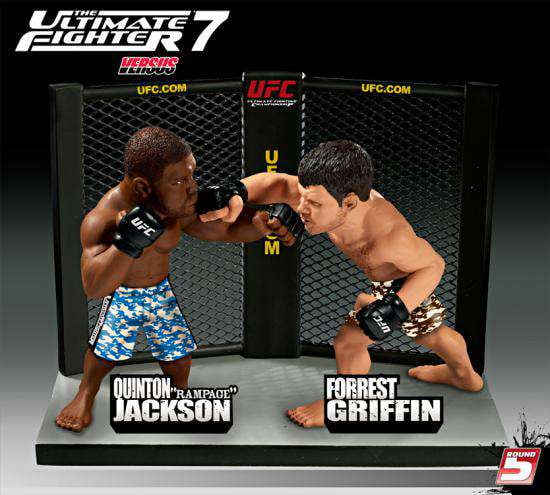 Quinton Jackson Vs. Forrest Griffin Action Figure 2-Pack UFC