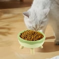 thumbnail image 5 of Pet Bowl Under 5 ! Kadlawus Elevated Pet Bowl Cat Dish Pet Feeder Donut Shaped Tall Legged Neck Protecting Large Diameter Bowl for Cats Dogs Anti-Tip, 5 of 6