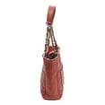 thumbnail image 3 of Pre-Owned Chanel Red Petite Shopping Tote Shoulder Bag Quilted Caviar Leather, 3 of 8