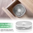 thumbnail image 6 of Deago 6.5 Inch Portable Travel Fan Folding Desk Fan Battery Operated & Rechargeable 3 Speeds Small Table Fan 185°Rotation Quiet for Bedroom Office, 6 of 10
