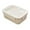#01 Beige【1x Lunch Box】, variant on SouMaox Portable Bento Box Divided Storage Food Container Leak-Resistant Meal Organizer Microwave Friendly Prep Case for Office Picnic Travel