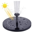 thumbnail image 1 of Solar Fountain Pump,with 6Nozzles And 4ft Water Pipe,Solar Powered Pump For Bird Bath,Pond,Garden And Other Places ,Multi-Install Methods, 1 of 7