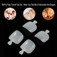 thumbnail image 4 of 500Pcs Fake Toenail Tips Set Full Cover False Toe Nail, 4 of 6