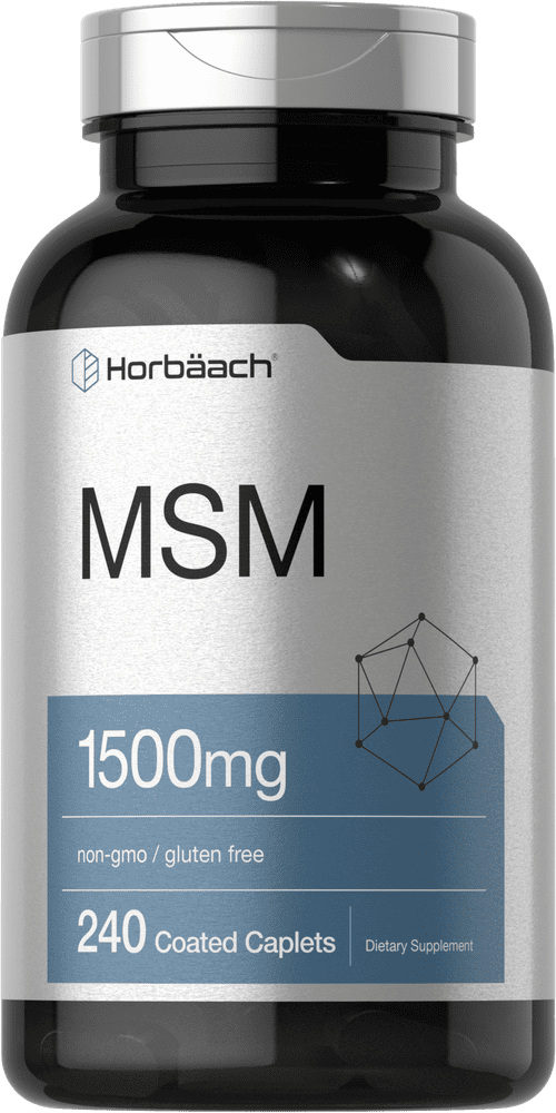 MSM Supplement 1500mg 240 Caplets Methylsulfonylmethane by