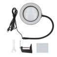 thumbnail image 1 of Lámpara de aumento Luz LED Brazo flexible ajustable Lámpara de escritorio con lente de vidrio 5X para lectura de soldadura VoborMX herramienta, 1 of 8