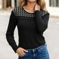 thumbnail image 2 of EDFBUYKRS Long Sleeve Tunic Tops To Wear with Leggings Crewneck Winter Loose Fit Print Shirts Workout Fall Fashion Blouses Tops Casual Going Out Tops for Women Xxl, 2 of 6