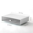 thumbnail image 3 of Home Desktop Drawer Storage Bin Counter Table Storage Box Cosmetic Makeup Organizer Hoder Case , White 1 Grid, 3 of 7