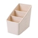 thumbnail image 1 of FloreceBien Caja de almacenamiento organizadora de escritorio de plástico para habitación, escritorio, cocina, herramienta para organizar una sola fila, albaricoque, 1 of 6