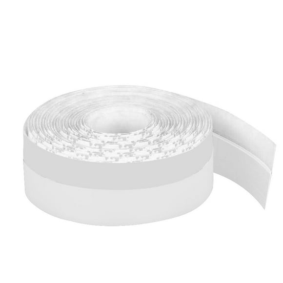 Door Window Caulk Sealing Tape Bathroom Toilet Wall Corner Waterproof PE Adhesive Sealing Strip, Transparent, 45mm