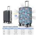 thumbnail image 6 of Balery Luggage Cover Independence With Gnome Print Suitcase Covers for Luggage Elastic Washable Suitcase Protector Fits 18-32 Inch Luggage-Large, 6 of 9