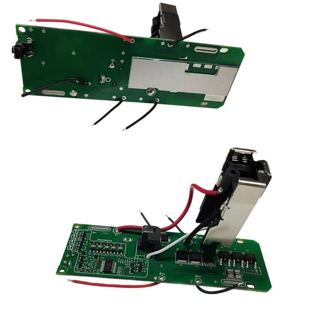 2 Pcs Carte de Protection Verte de Remplacement Ryobi 20V Batterie Lithium-Ion Carte Pcb Carte de Circuit de Charge Carte de Circuit de Protection
