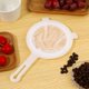 thumbnail image 3 of coladores de jugo de plástico de nailon para alimentos, colador de malla para yogur con mango para hacer jugos en la cocina, malla 120/200, 3 of 8