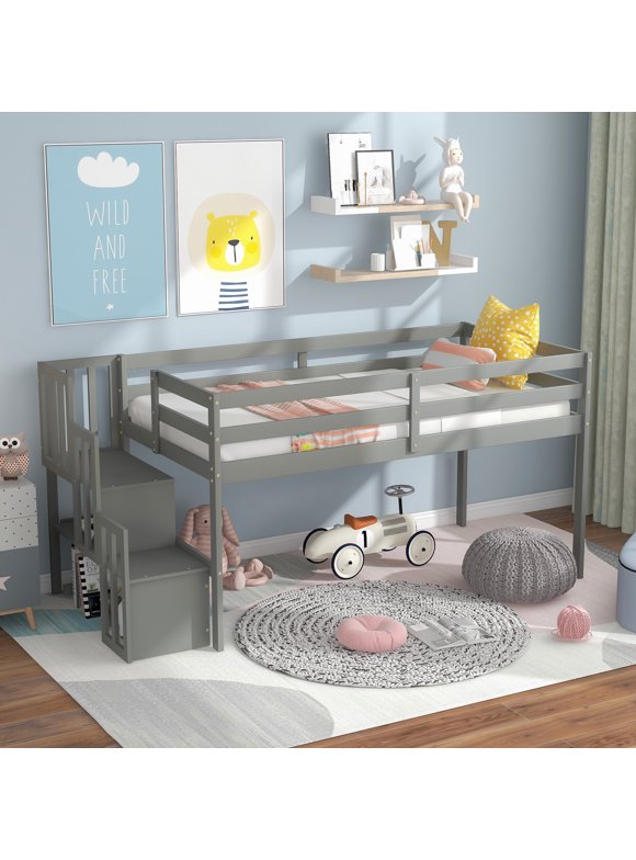Twin Loft Beds in Kids' Loft Beds