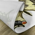 thumbnail image 5 of Ambesonne Swallowtail Place Mats Set of 4, Old Papilio, Standard Size, Yellow Brown Black, 5 of 6